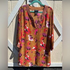 Women’s Floral Blouse
